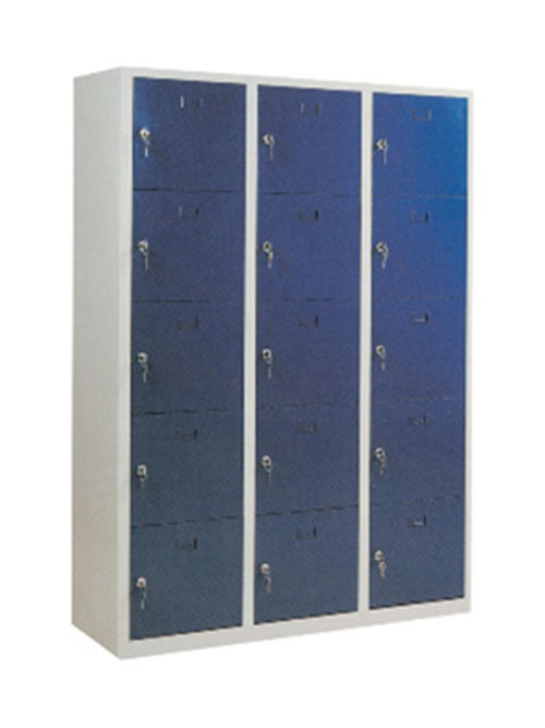 15 Gözlü emanet dolabı çelik