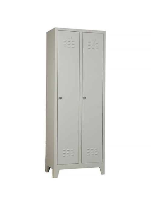 Soyunma dolabı metal 2 kapaklı (Ekonomik)