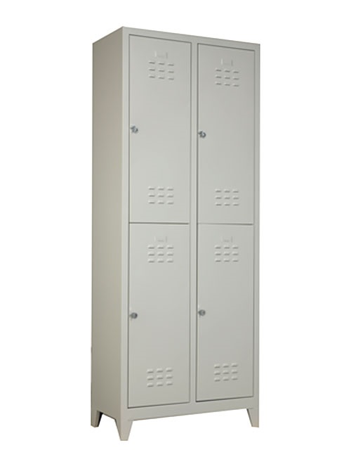 Soyunma dolabı çelik 4 kapılı