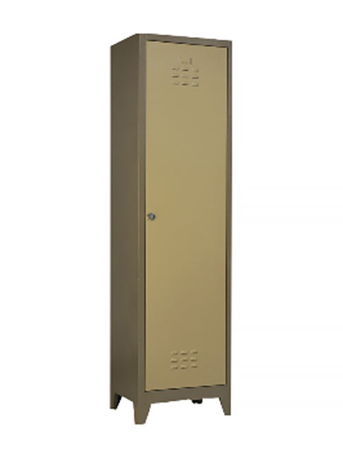 Soyunma dolabı çelik tek kapılı