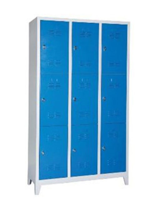 9 Gözlü emanet dolabı çelik