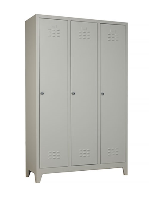 Soyunma dolabı çelik 3 kapılı