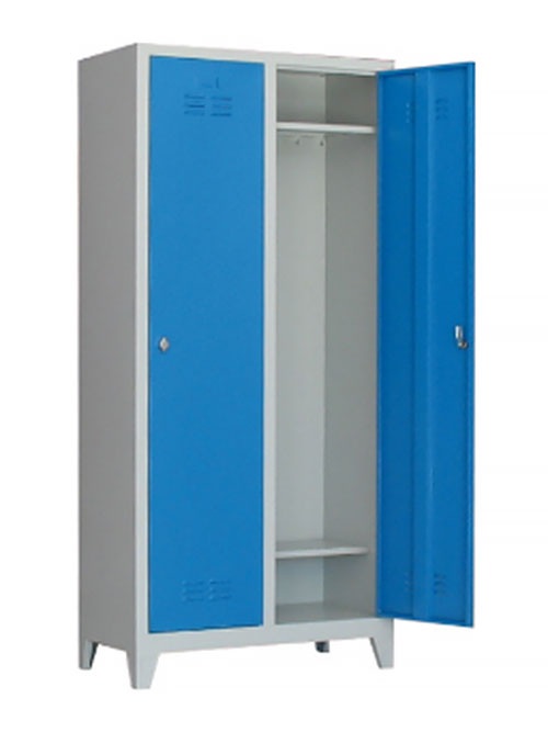 Soyunma dolabı çelik 2 kapılı