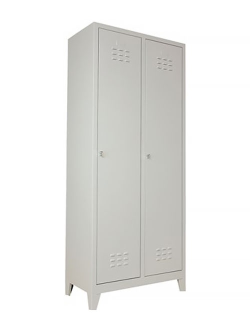 Soyunma dolabı çelik 2 kapılı